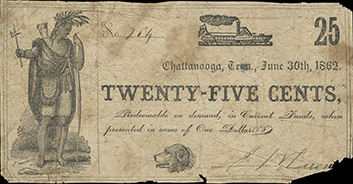 Chatt - J W Lane $0.25